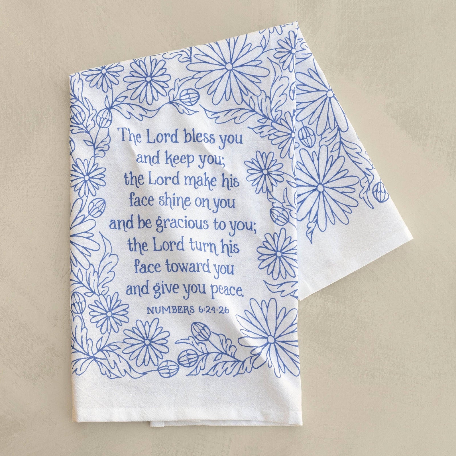The Blessing Tea Towel