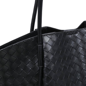Caspien - Woven Tote: Black