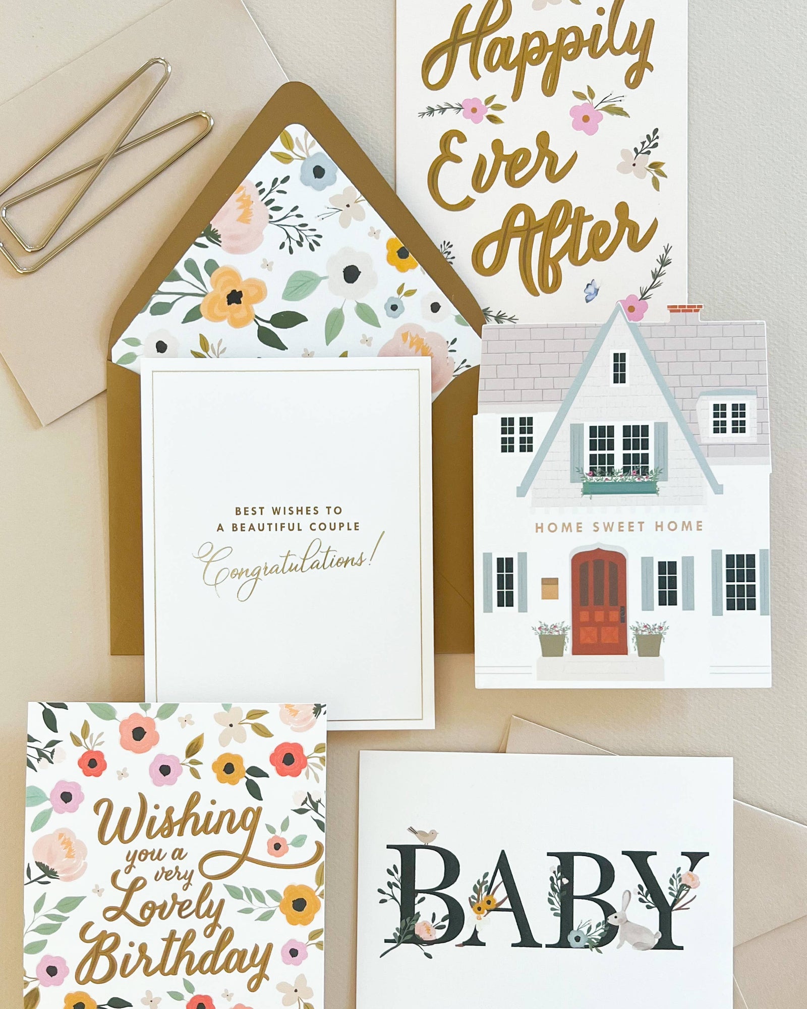 Happily Ever After Wedding Card