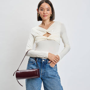 Mila Shoulder Bag: Black