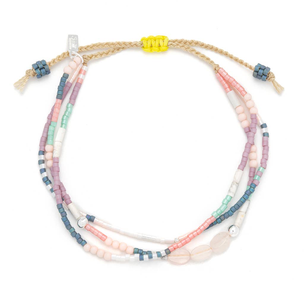 Wanderlust Bracelet - Rose Quartz