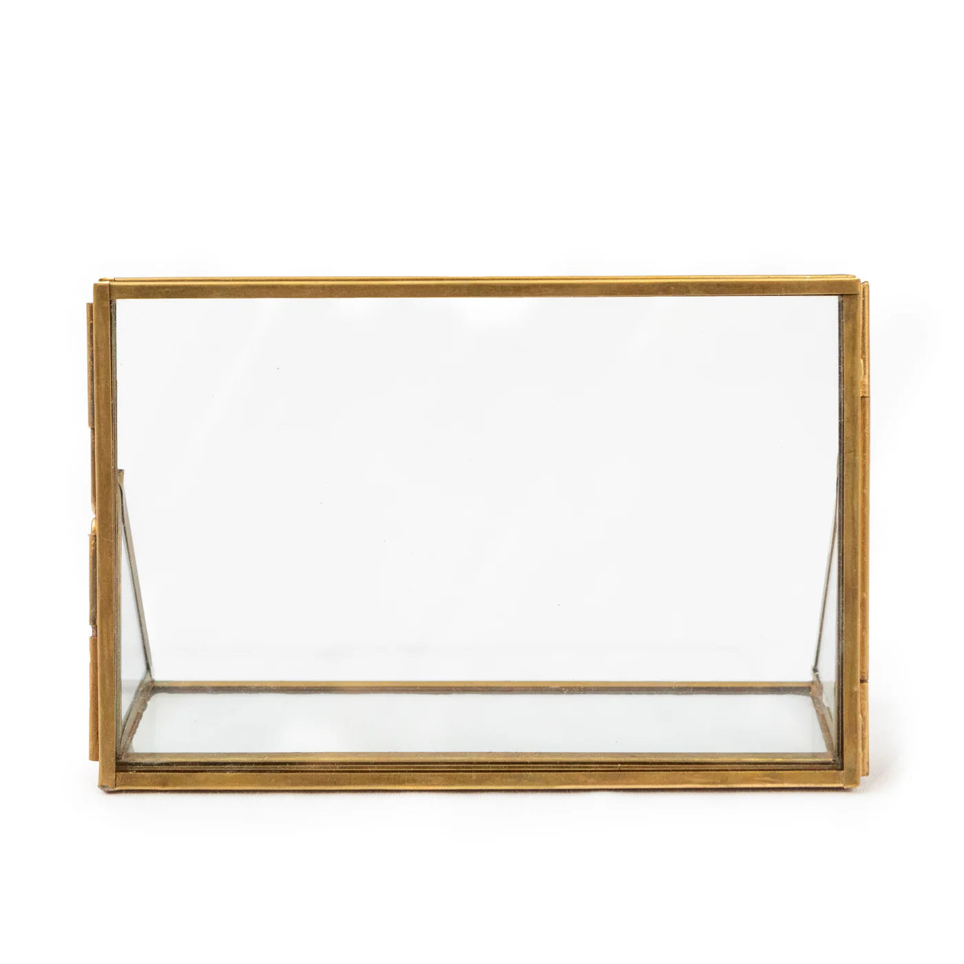 Standing Quote Frame - brass