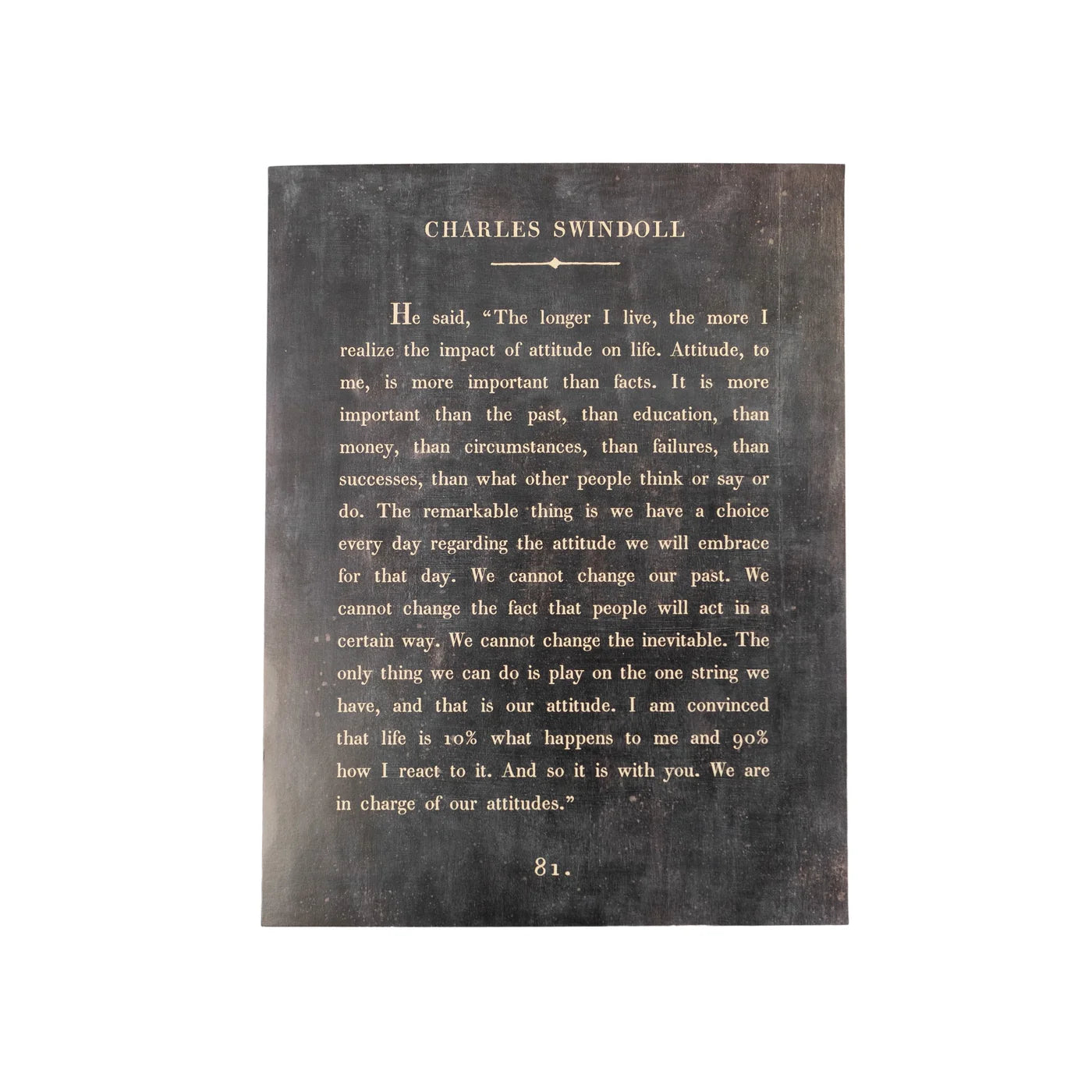 Charles Swindoll art print