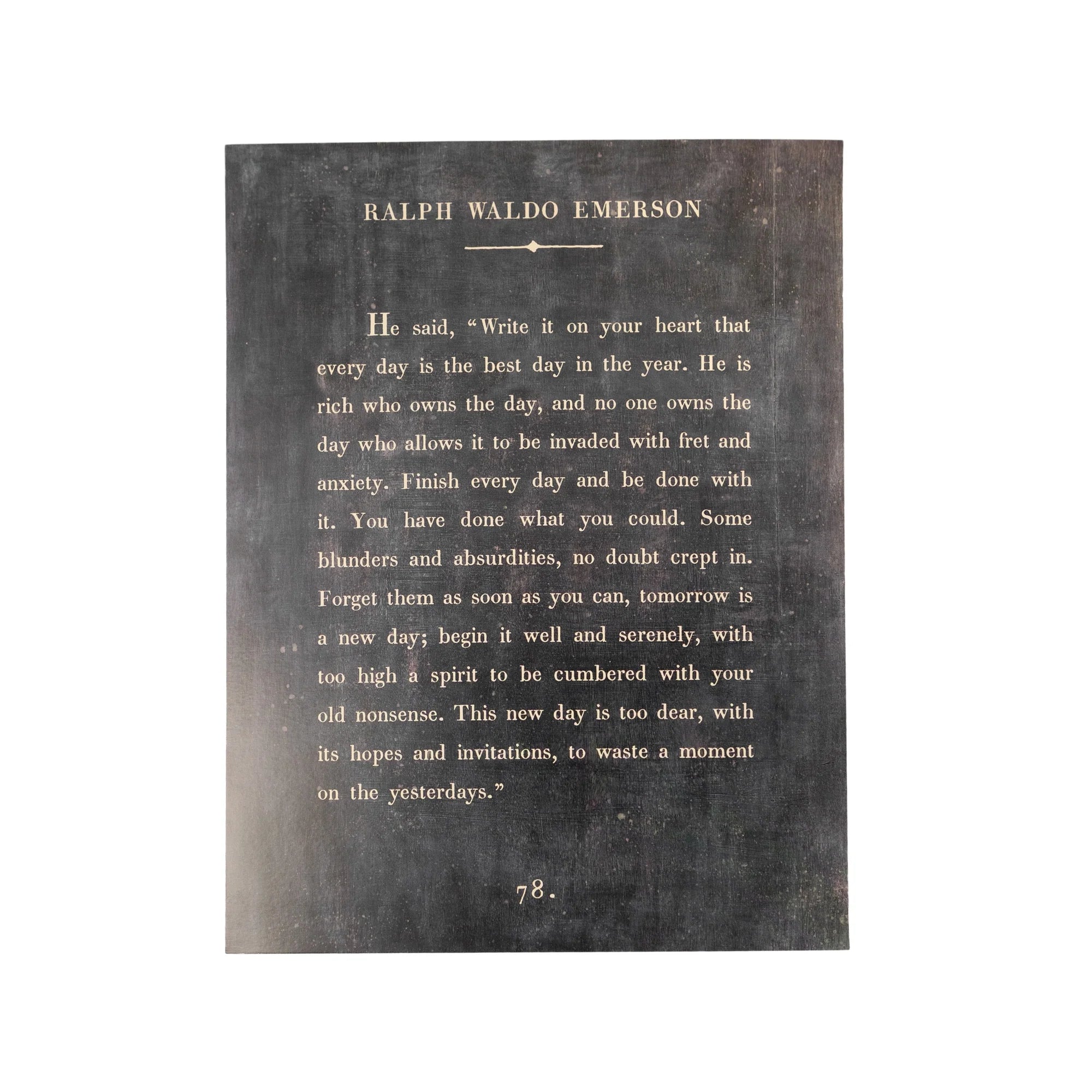 Ralph Waldo Emerson art print