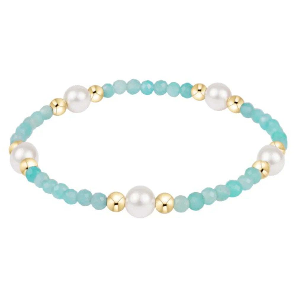 Purpose Pearl 6mm Gemstone Bracelet - amazonite