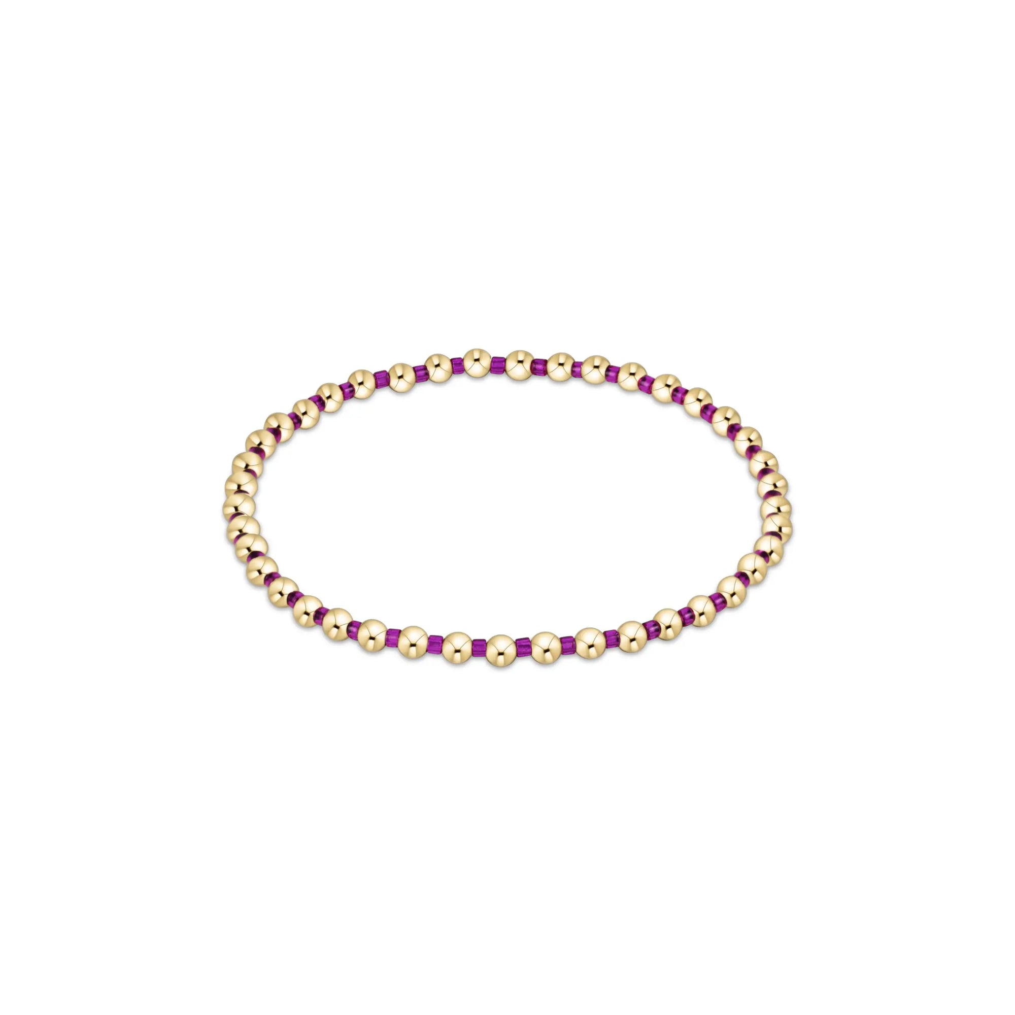 Hope Grateful Bracelet -  Fuchsia