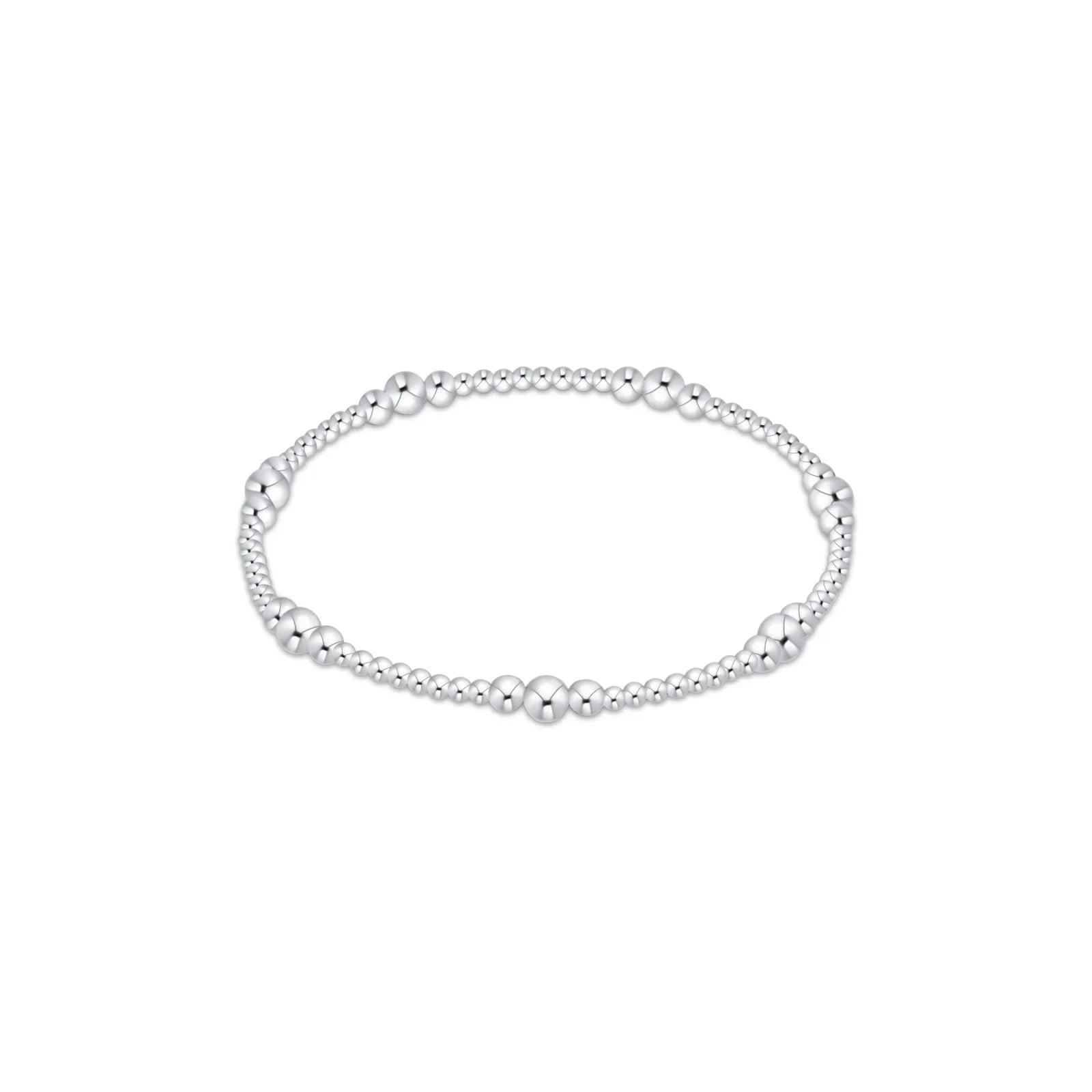 Purpose Sterling 4mm bead bracelet