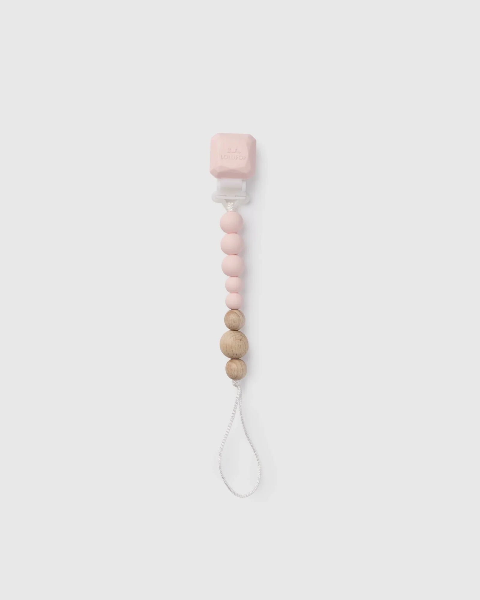 Color Pop Pacifier Clip - pink quartz