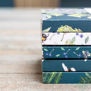 Hydrangea Lined Pocket Notebook