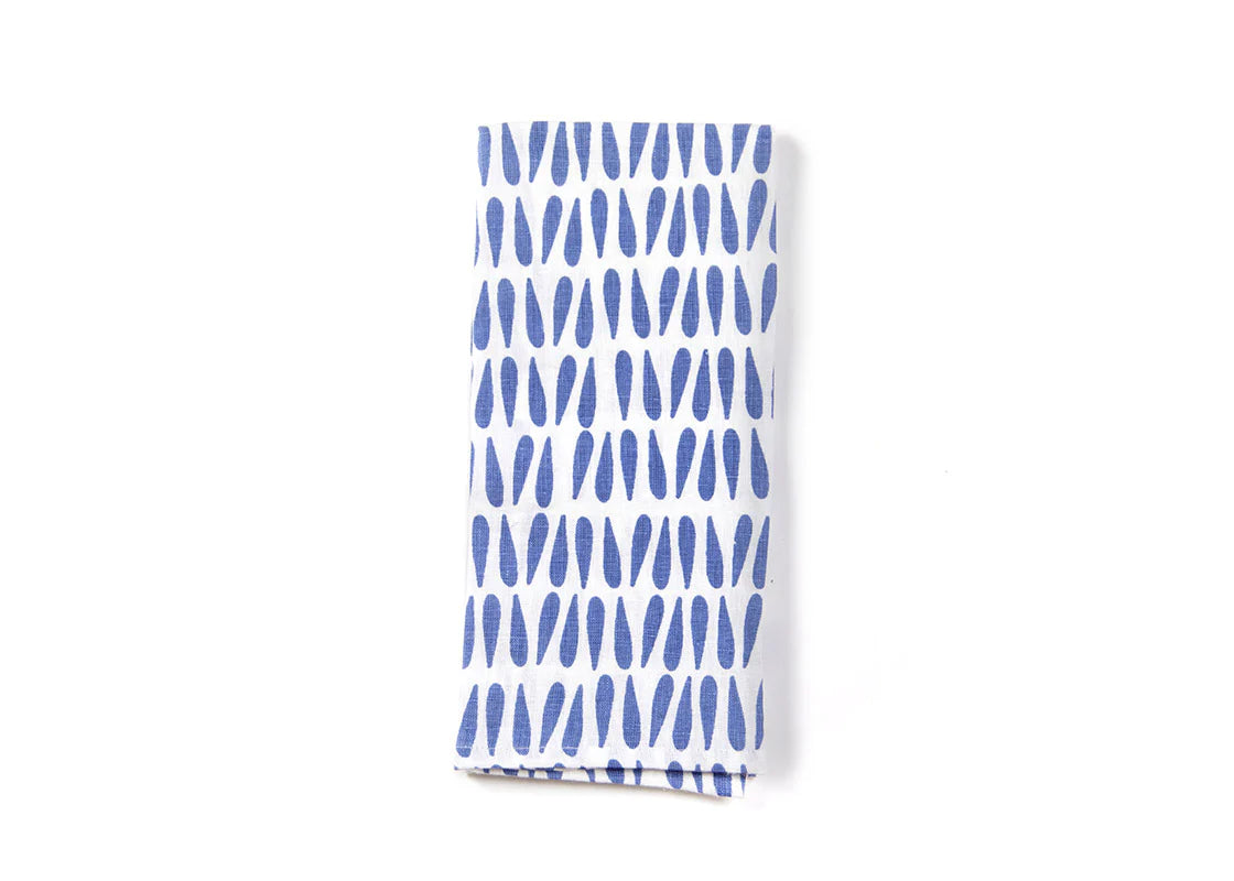 Iris Blue Tea Towel