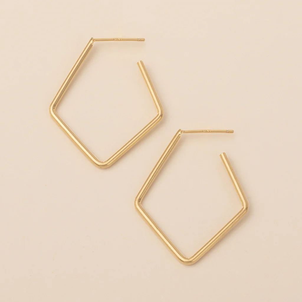 Orion Hoop Earrings - Gold