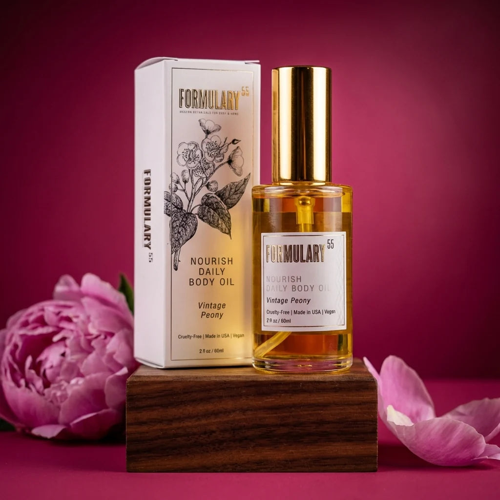 Body Oil - Vintage Peony