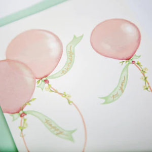 Balloons Greeting Card