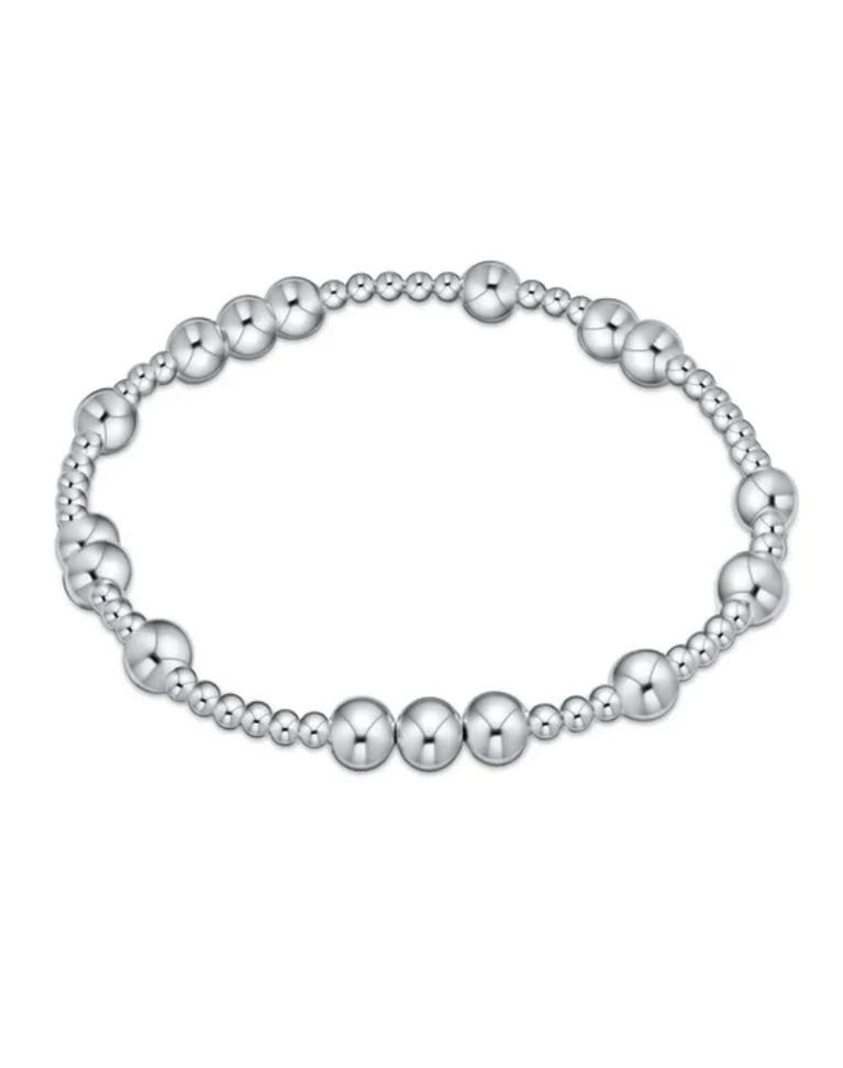 Hope Unwritten 5mm bead bracelet - sterling