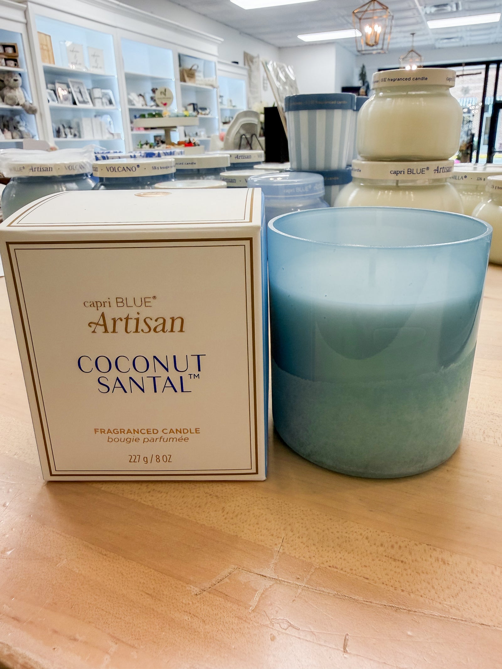 Coconut Santal boxed candle