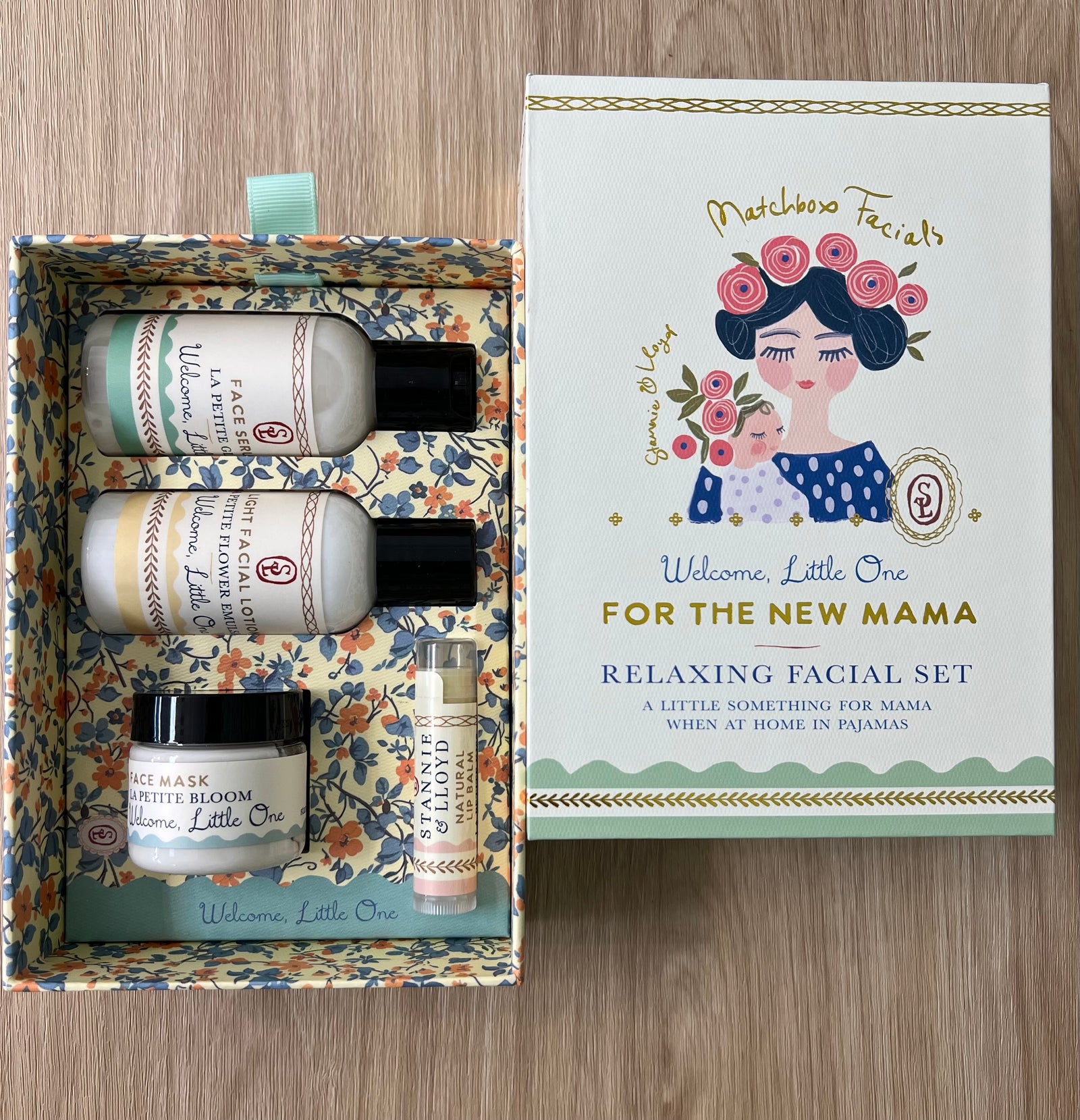 Relaxing Facial Set for the New Mama