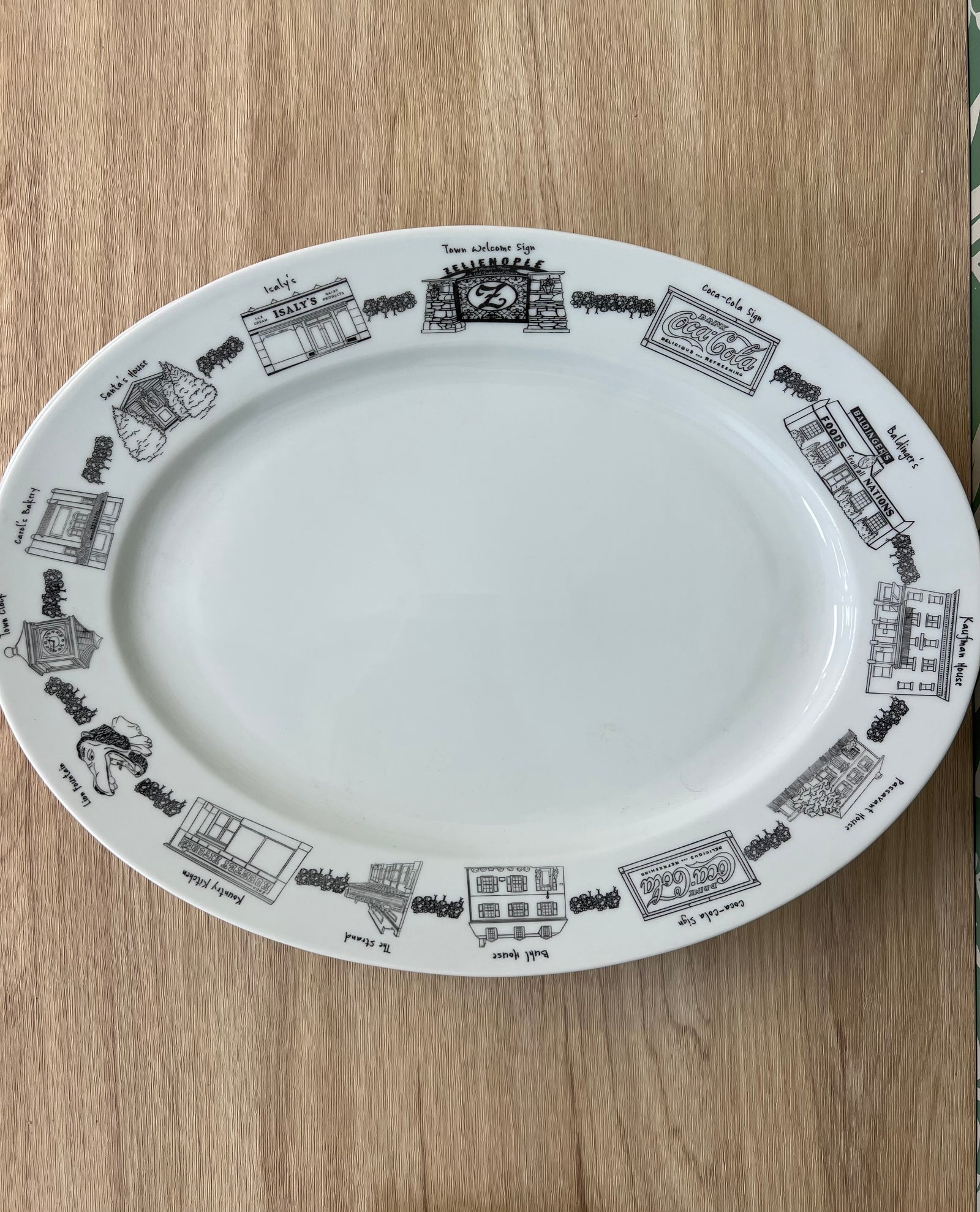 Zelienople Oval Platter