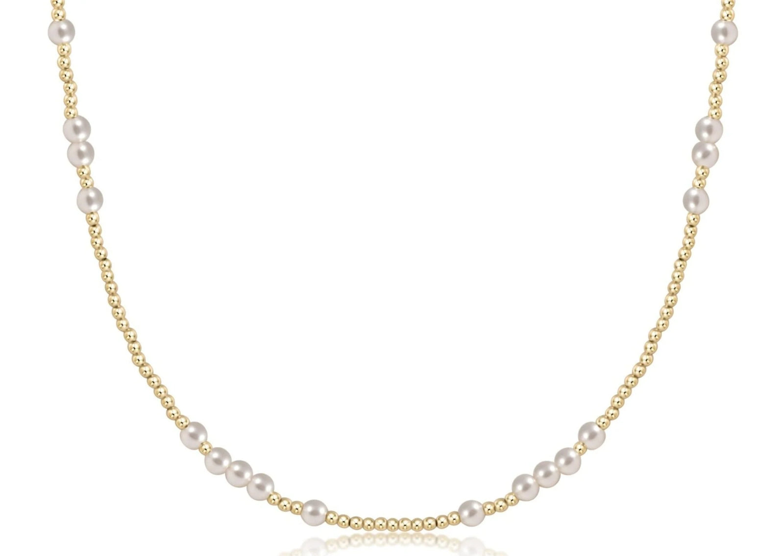Hope Unwritten 15" Choker- 3mm pearl