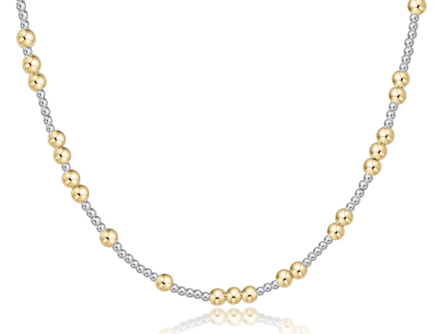 Hope unwritten 15" choker - mixed metal