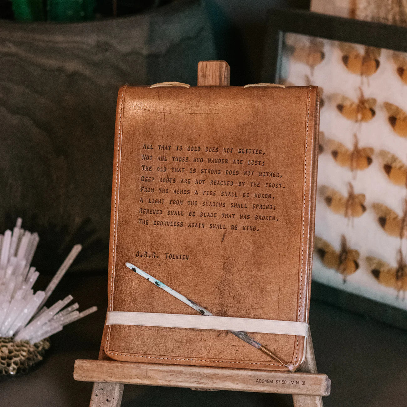 Large Leather Journal - Tolkien