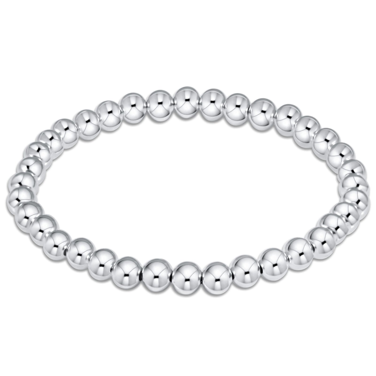 Classic sterling 5mm bead bracelet