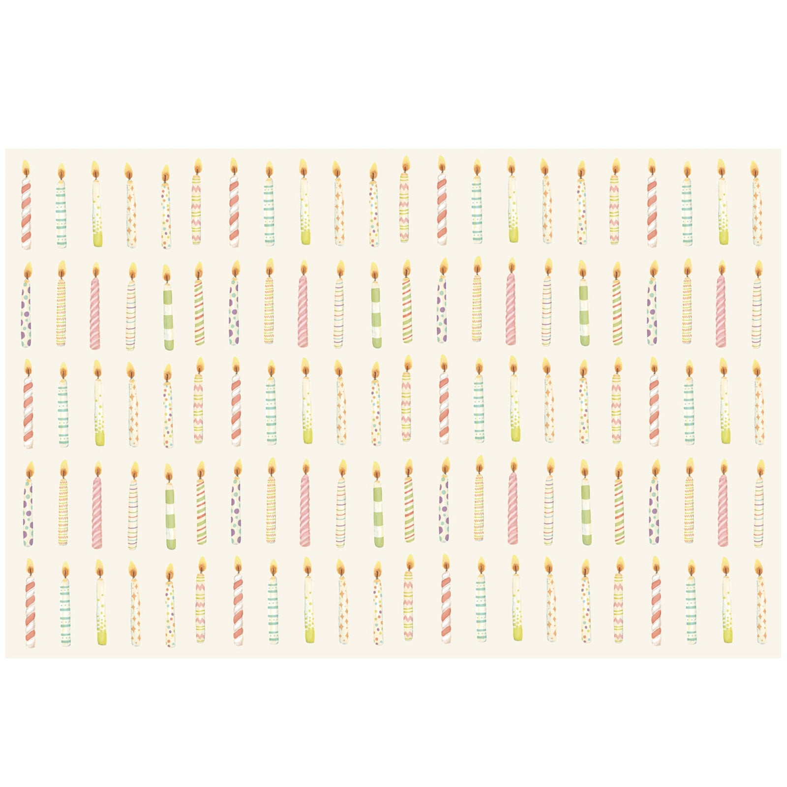 Birthday Candles Placemats