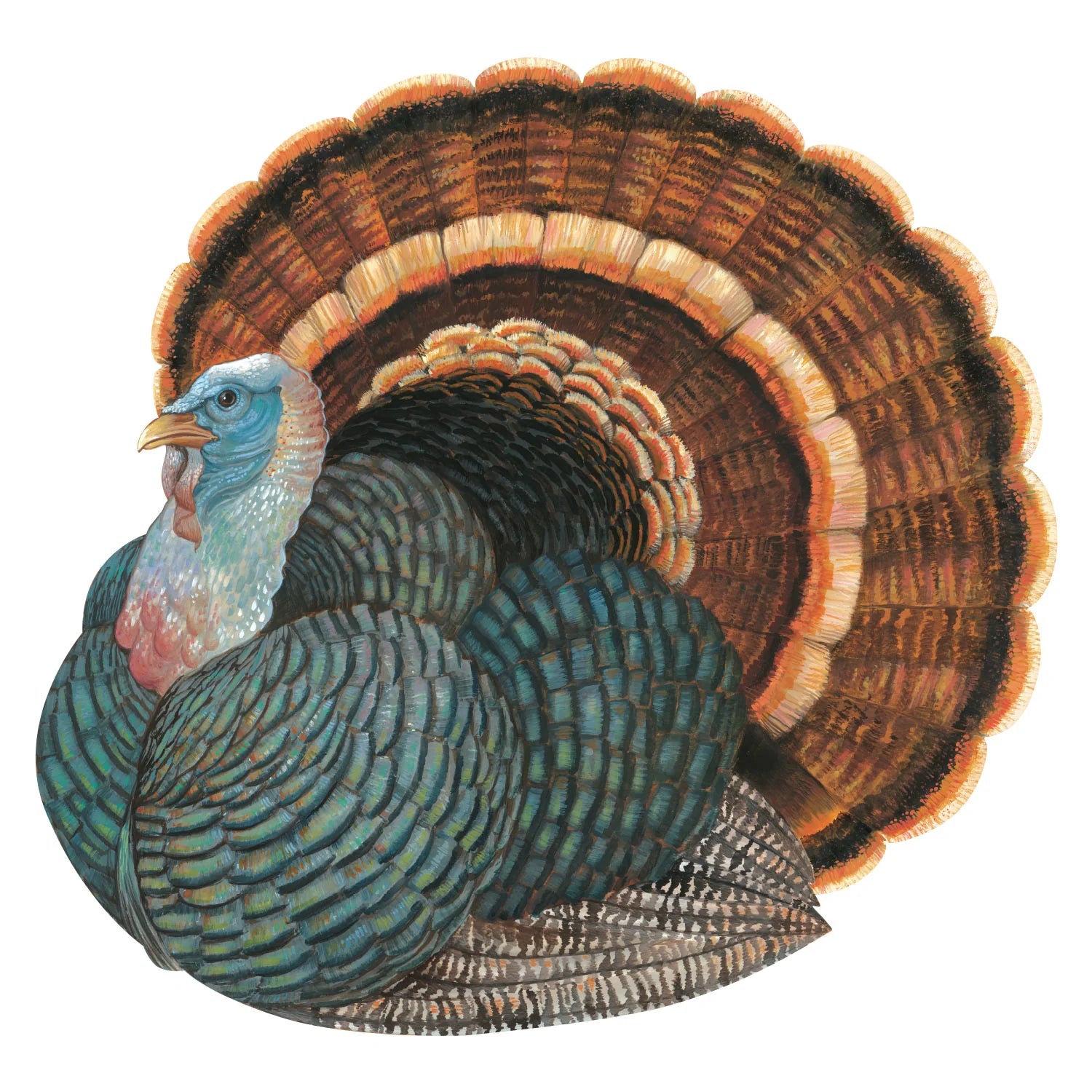 Die Cut Turkey Placemats