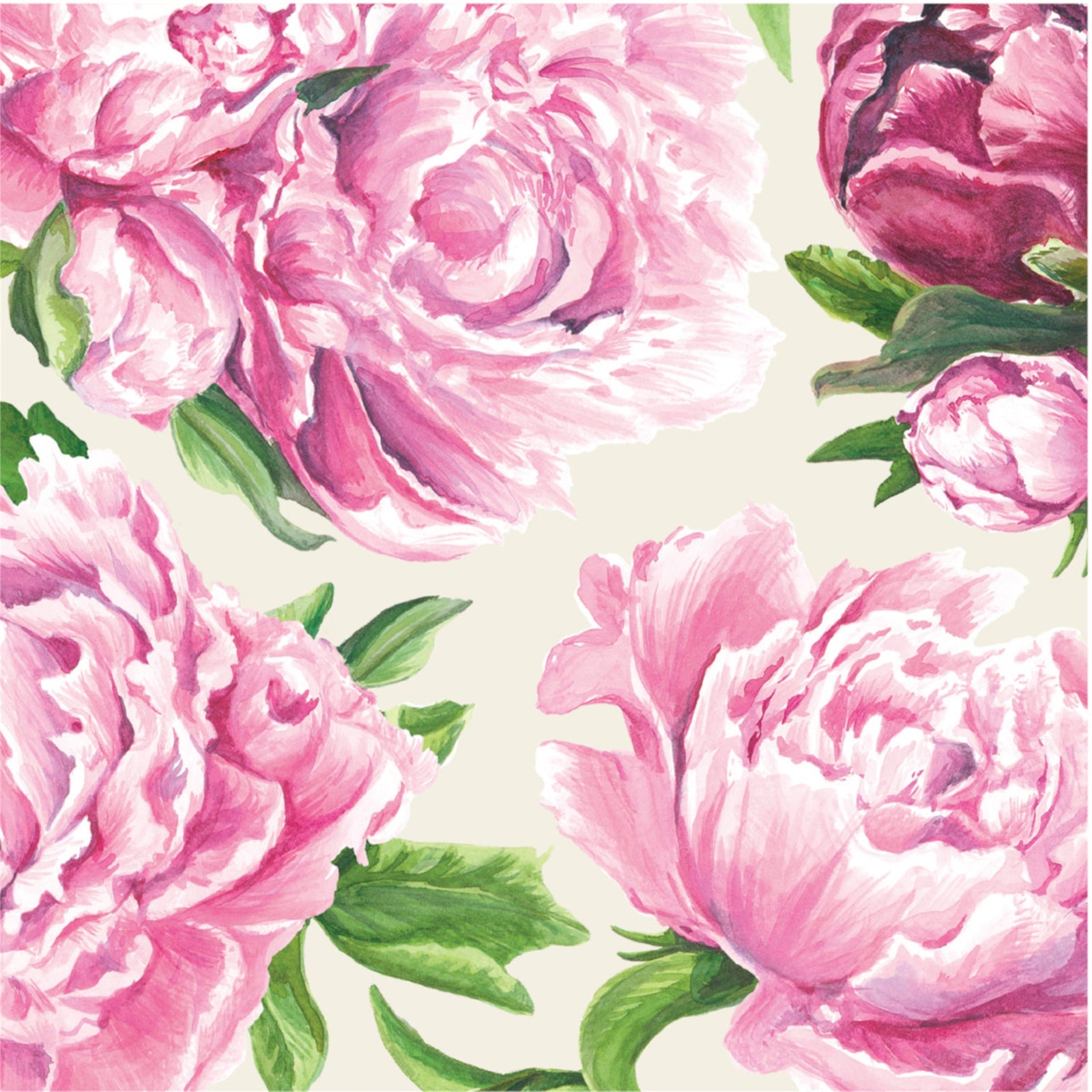 Peony Cocktail Napkins