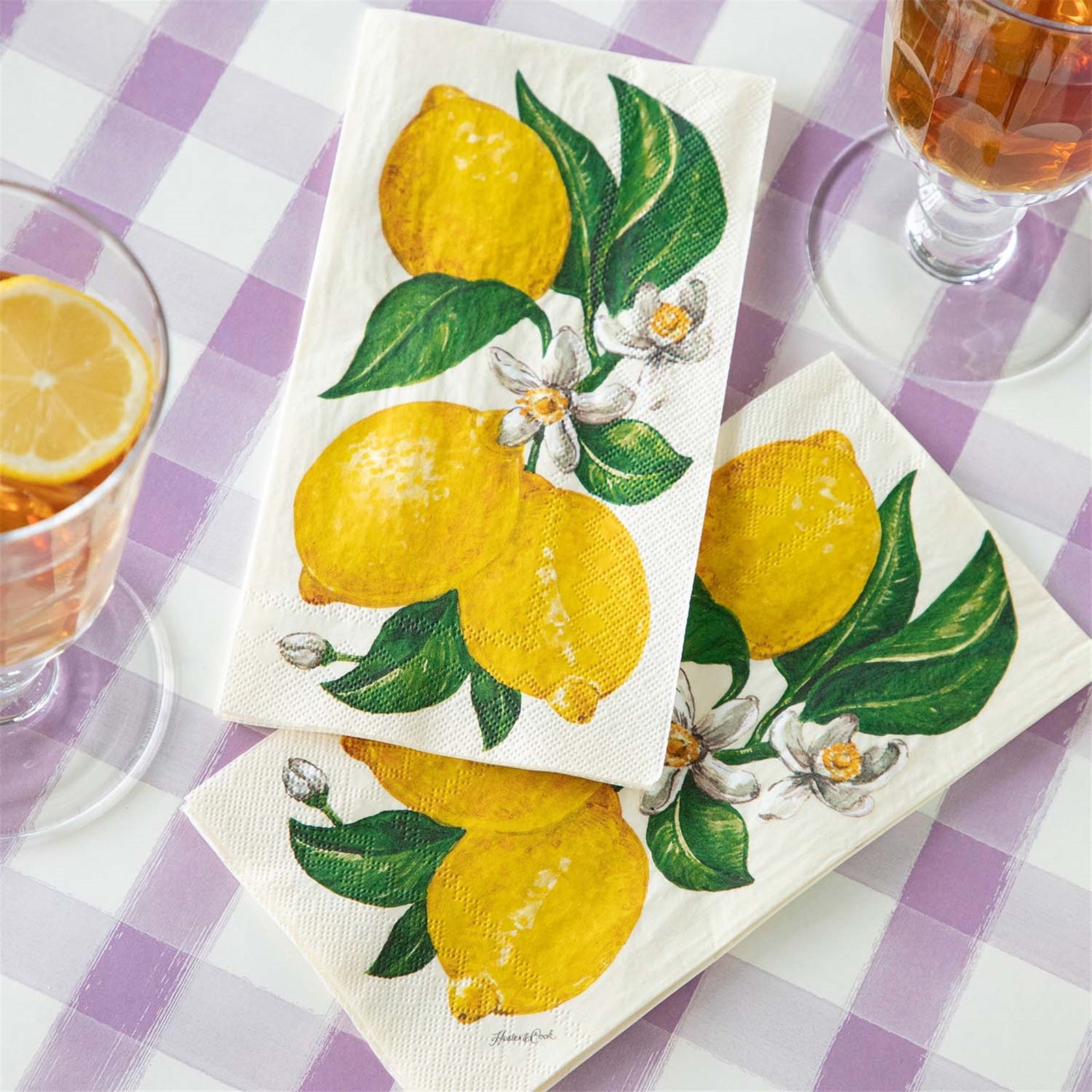 Lemons Guest Napkins