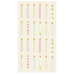 Birthday Candles Guest Napkins