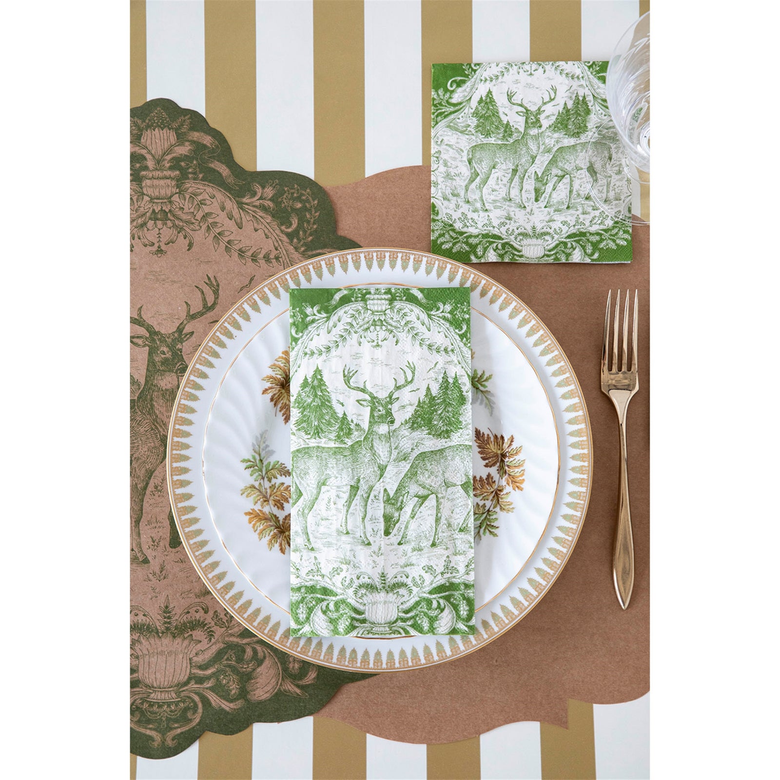 Fable Toile Guest Napkins
