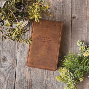 The Journey Leather Desk Journal