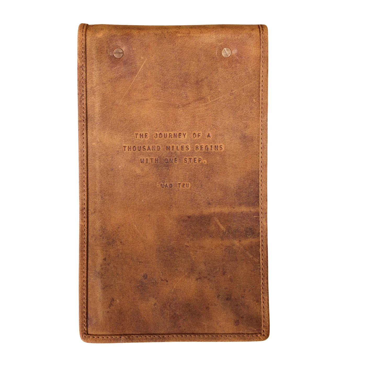 The Journey Leather Desk Journal
