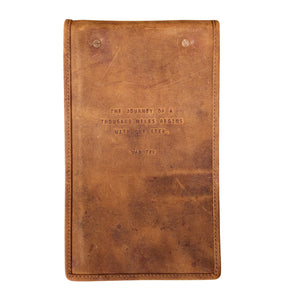 The Journey Leather Desk Journal