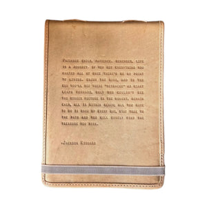 Patience Child Leather Journal