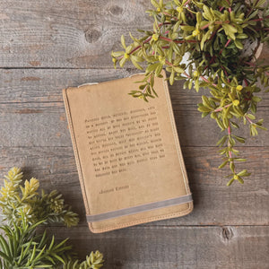 Patience Child Leather Journal