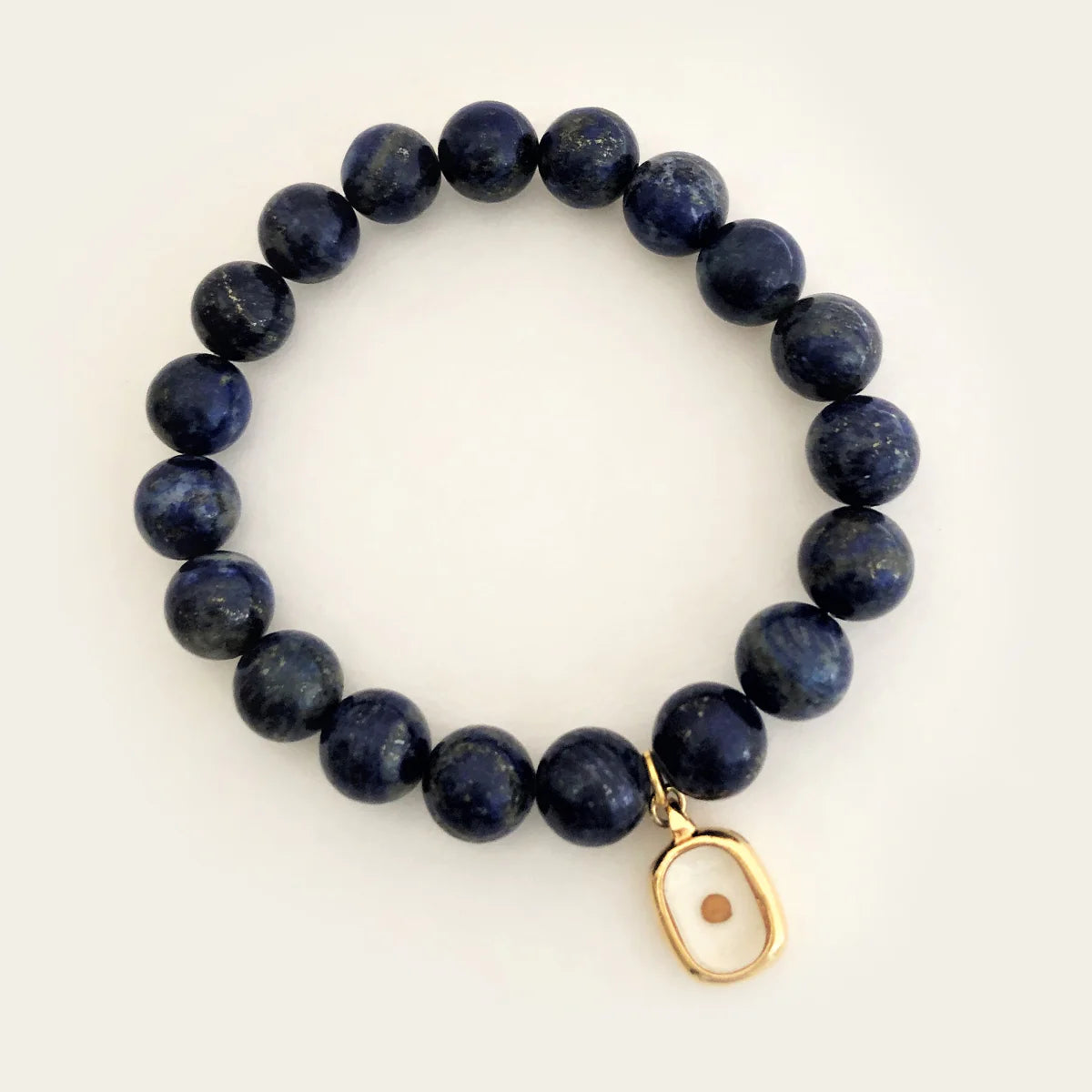 Mustard Seed Bracelet - Lapis