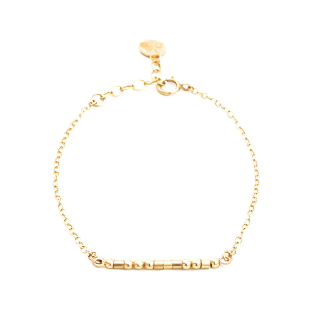You and I Morse Code Bracelet