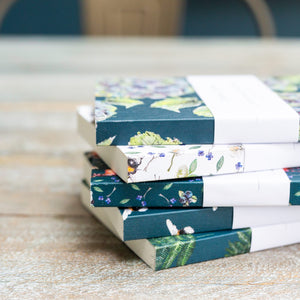 Hydrangea Lined Pocket Notebook