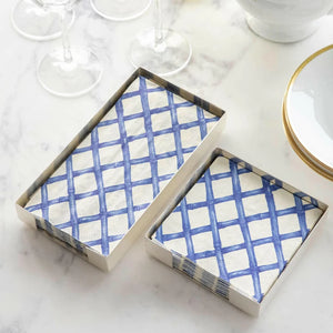 Silver Cocktail Napkin Holder