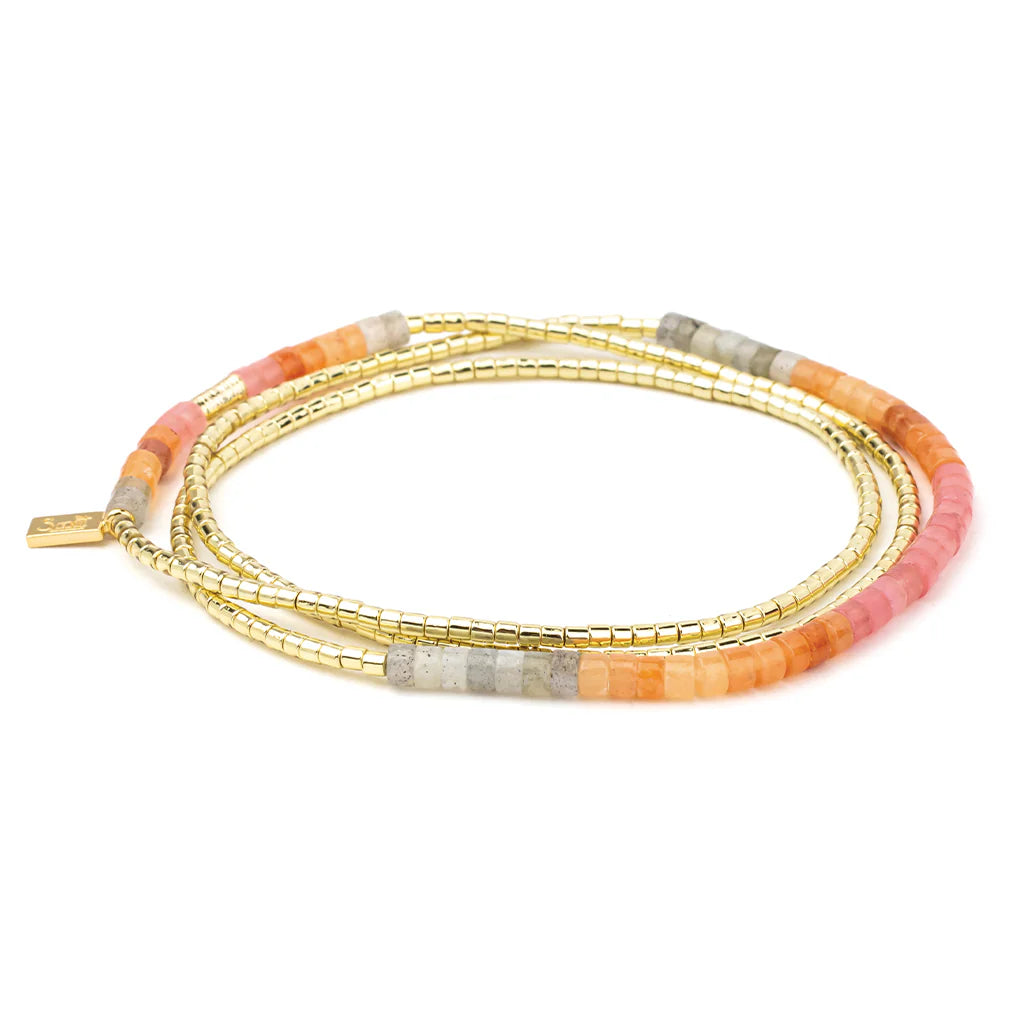 Ombre Stone Wrap - Sunset