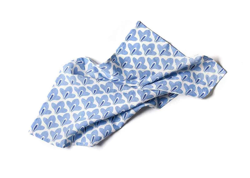 Iris Blue Sprout Towel