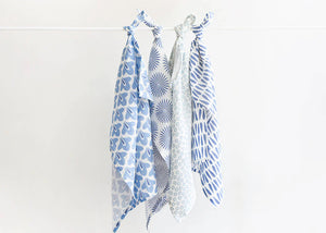 Iris Blue Sprout Towel