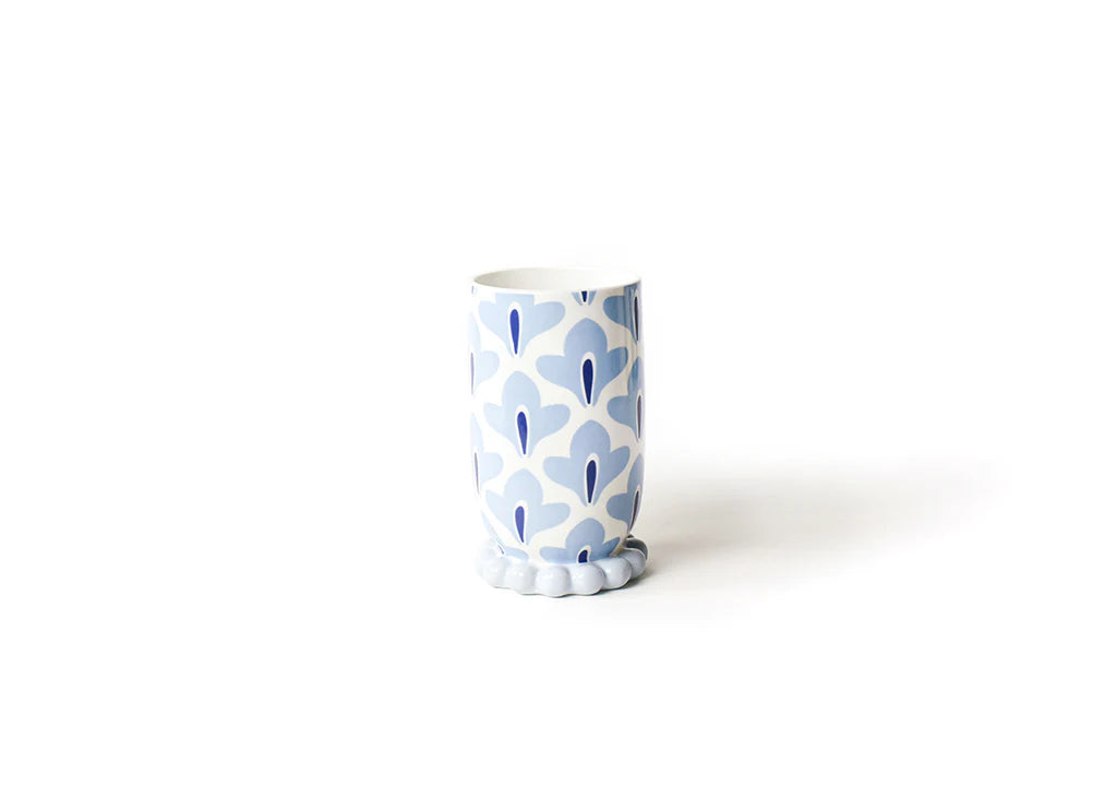 Iris Blue Vase