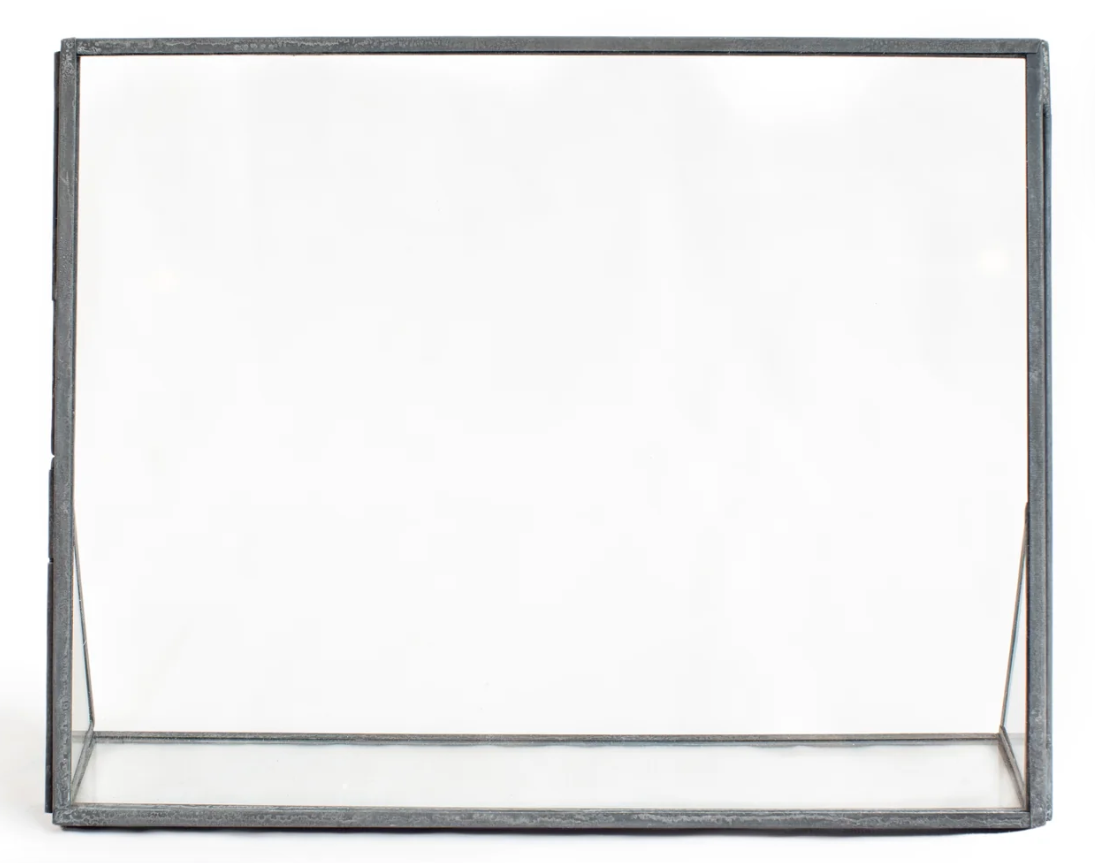 Standing Quote Frame - zinc