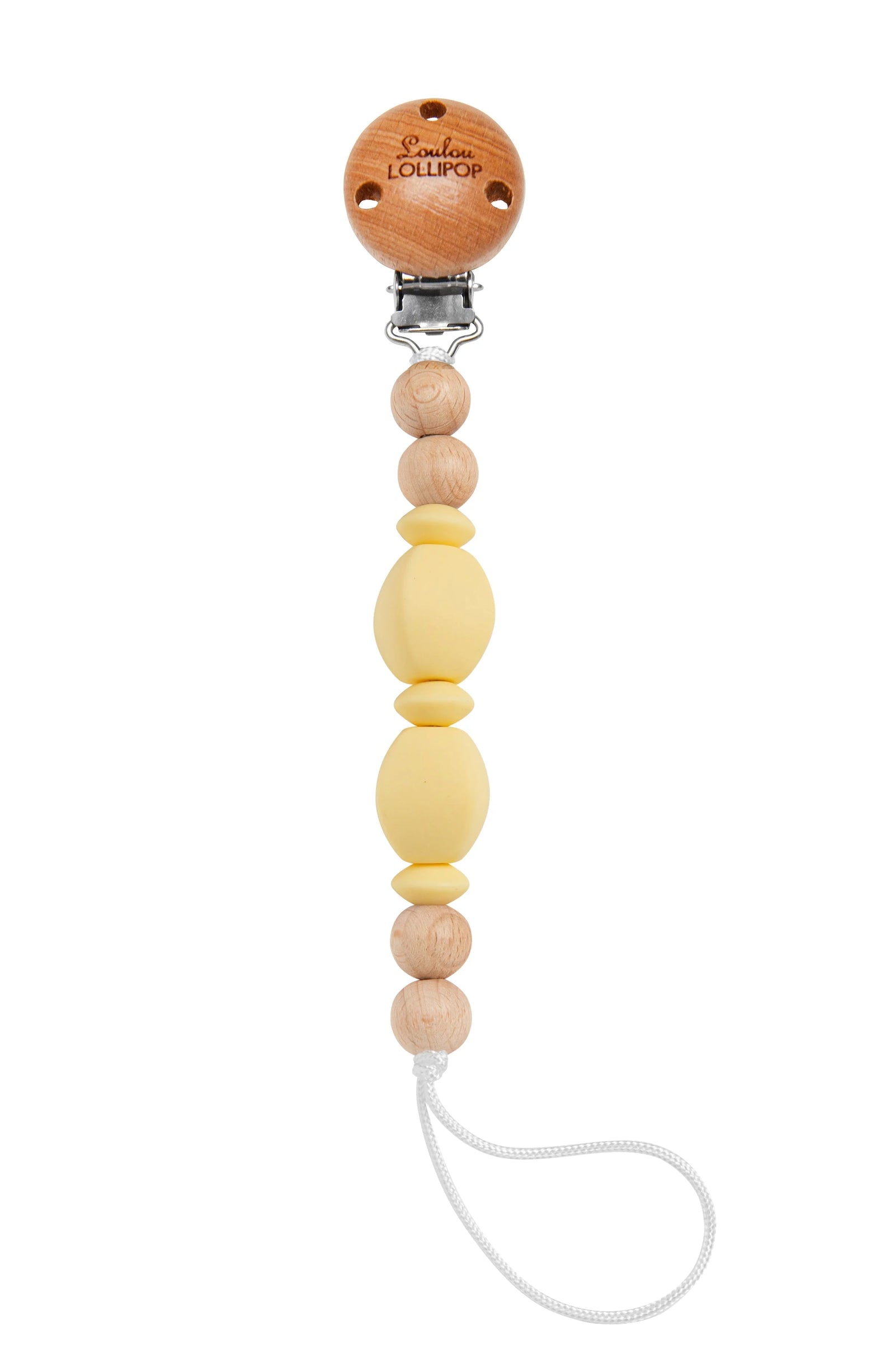 Pacifier Clip Soleil - yellow