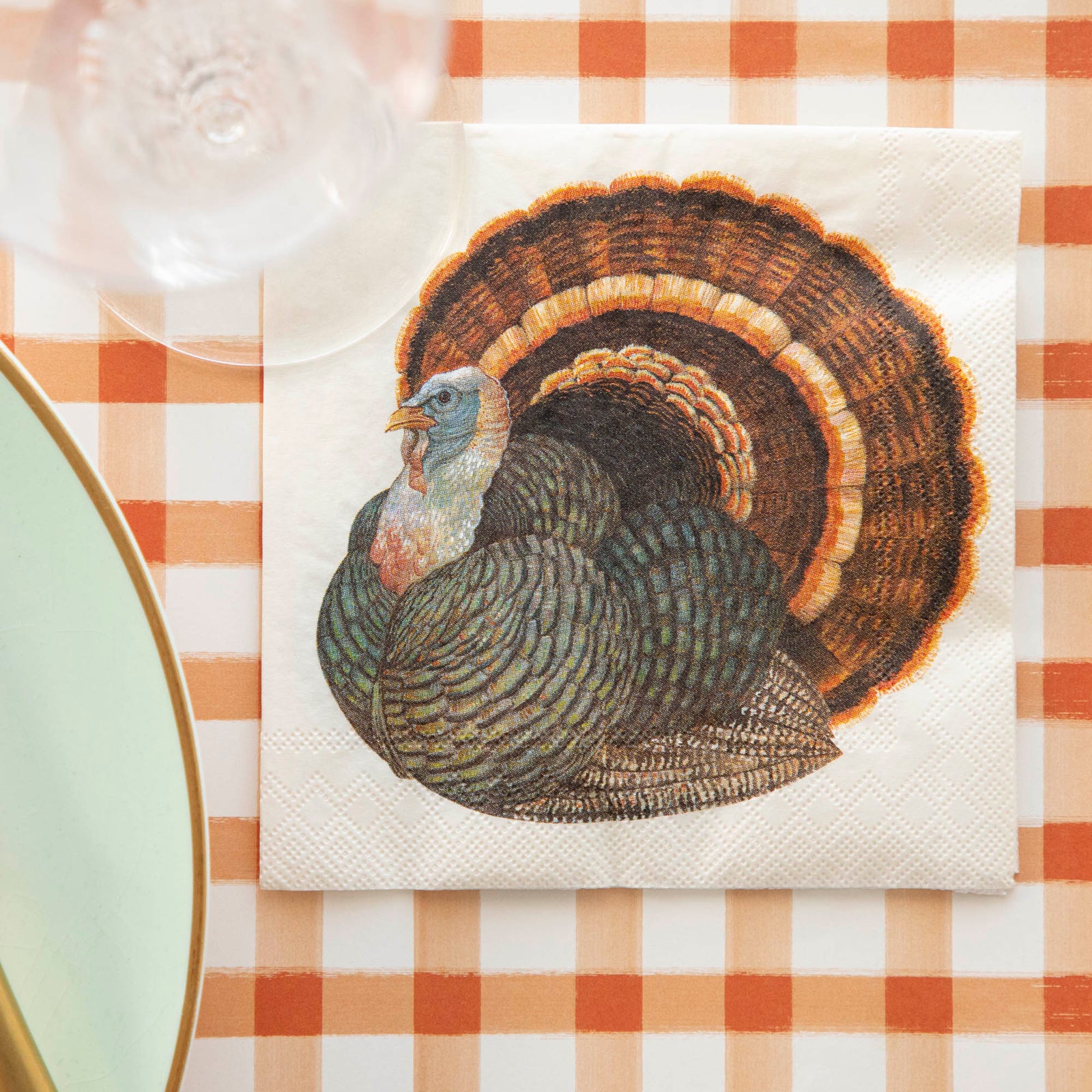 Heritage Turkey Cocktail Napkins