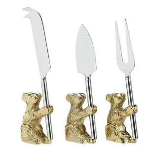 Mice Cheese Knives Set