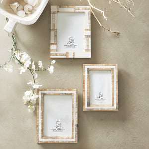 White Horn Frame 4x6