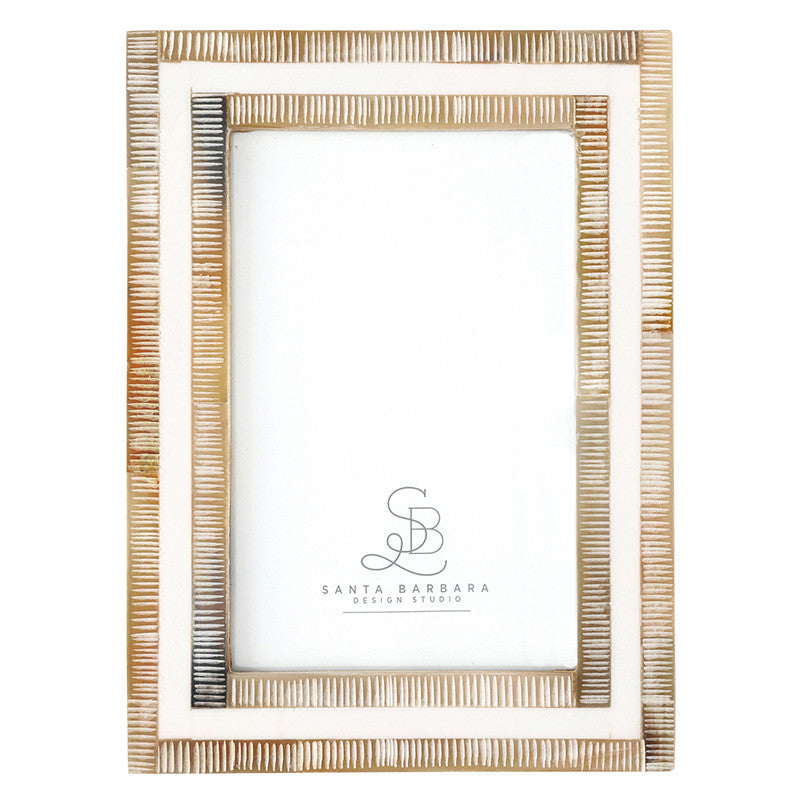 White Horn Frame 4x6